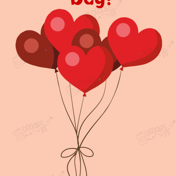 Happy Valentine's Day- Balloons