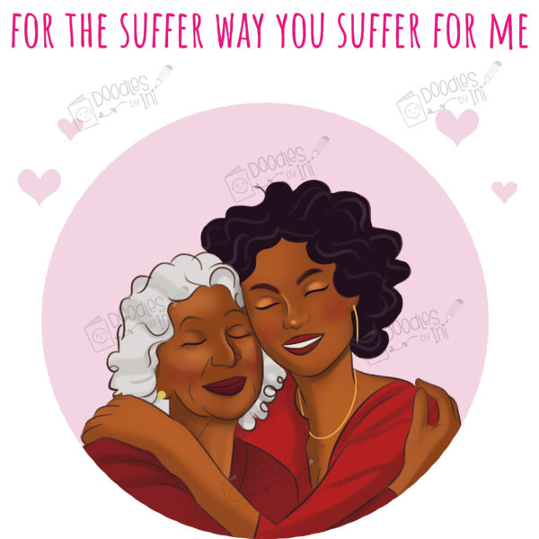 Sweet Mother I no go forget You - White